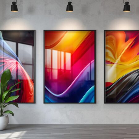 A4 glossy poster printing