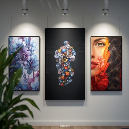 A4 glossy poster printings