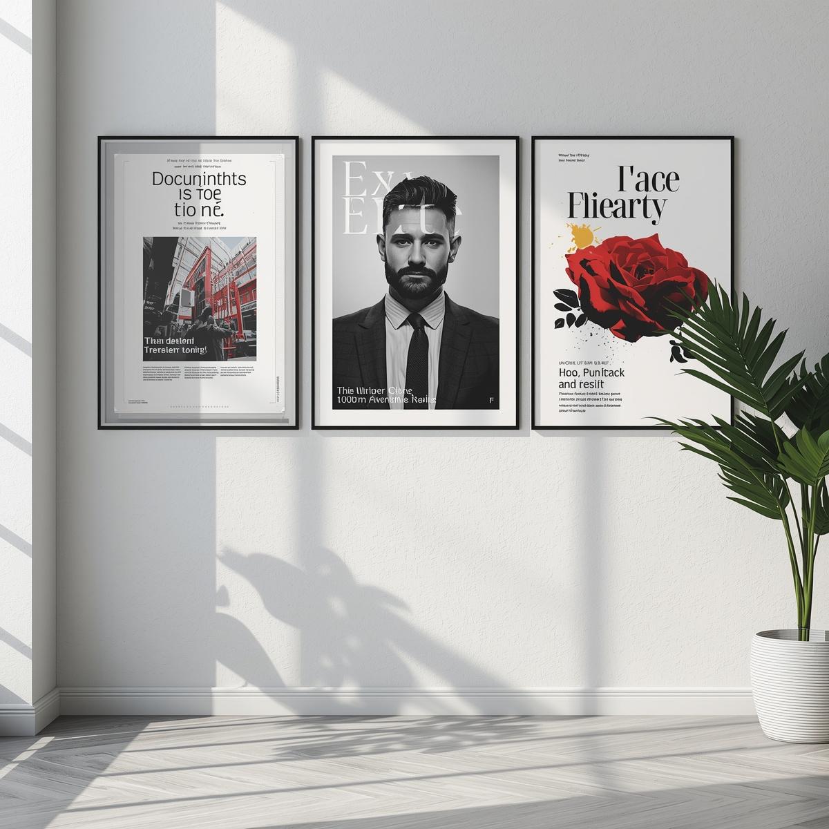 A4 standard poster