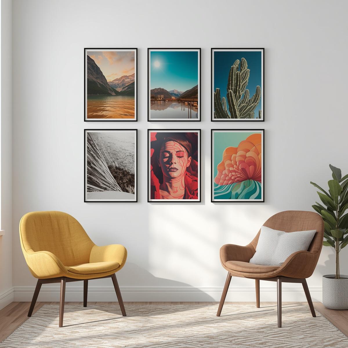 A5 art poster printing