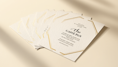 A5 Invitation Cards