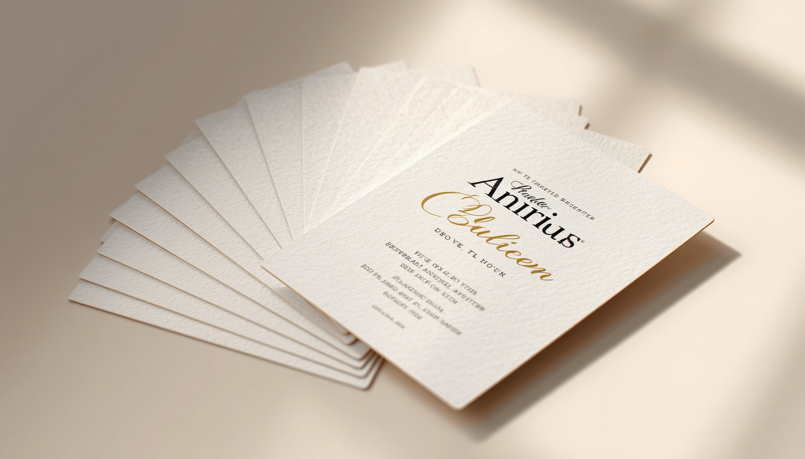 A5 Invitation Cards