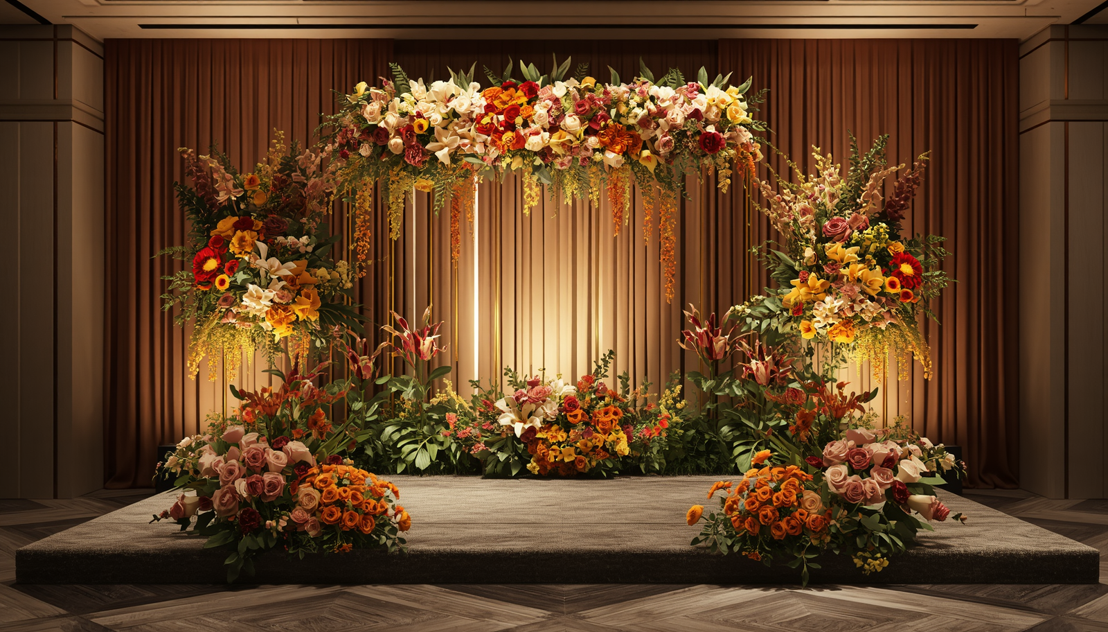 Artificial + Natural Flower Decoration