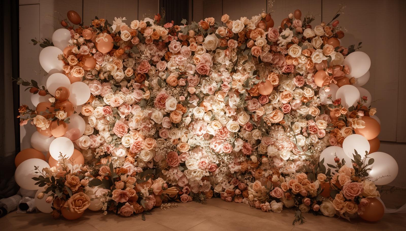 Artificial flower decoration