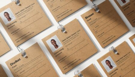 Cardboard ID cards1