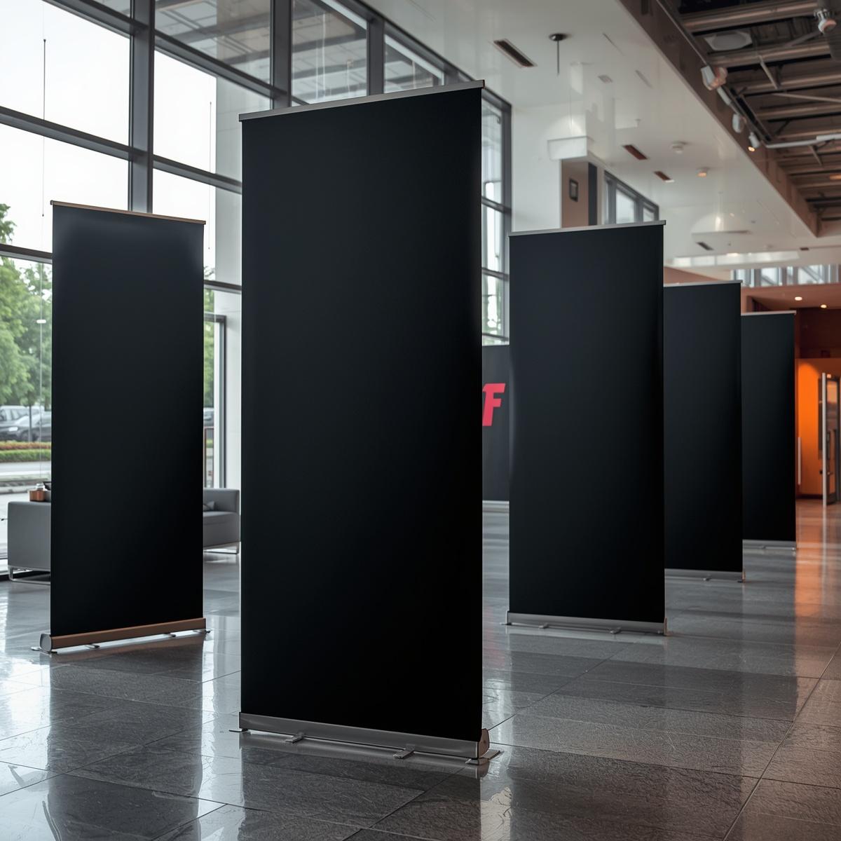 blackout flex banner printing, type 2