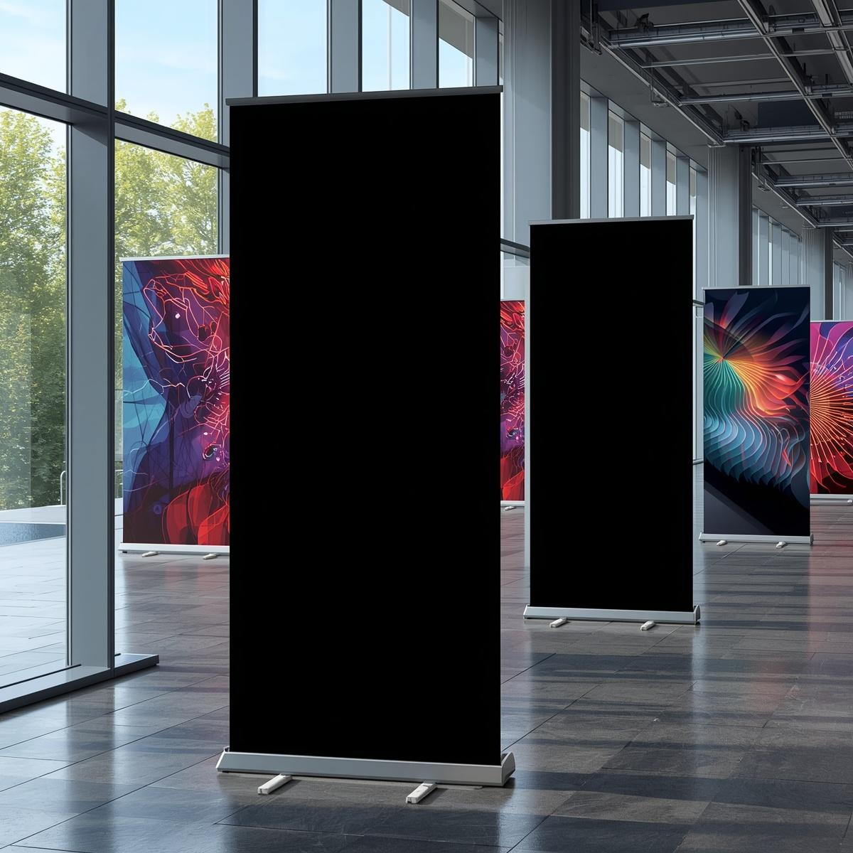 blackout flex banner printing, types