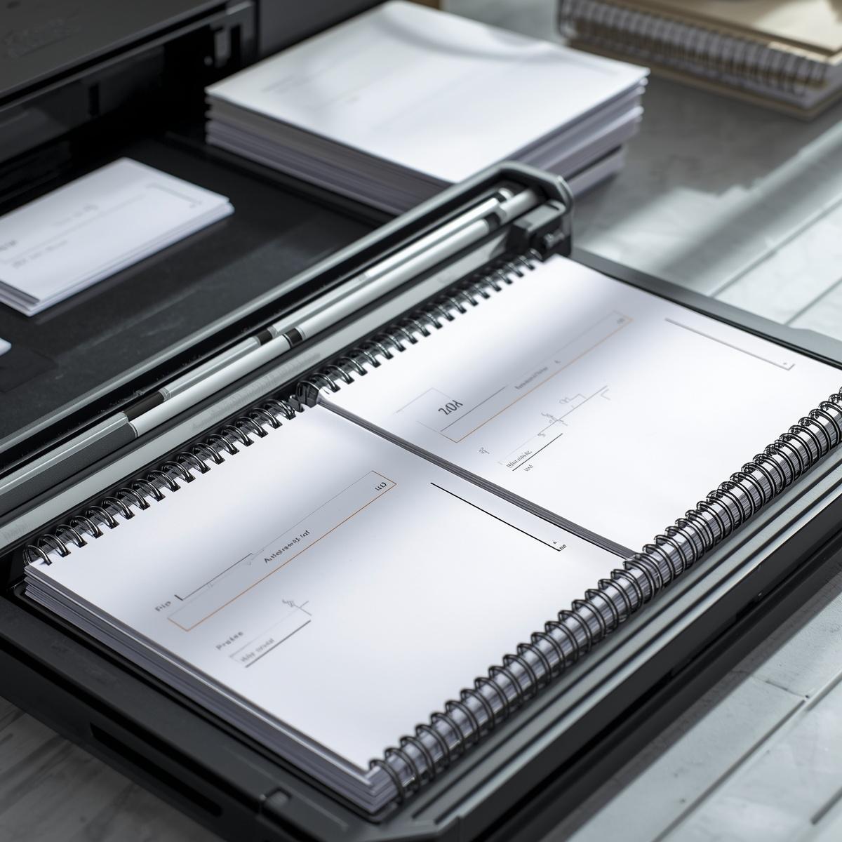 spiral binding service setup
