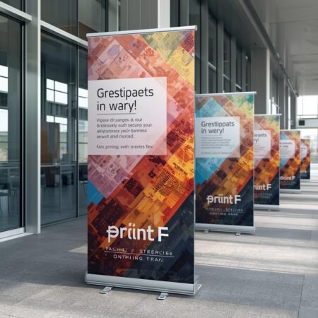 standard flex banner printing